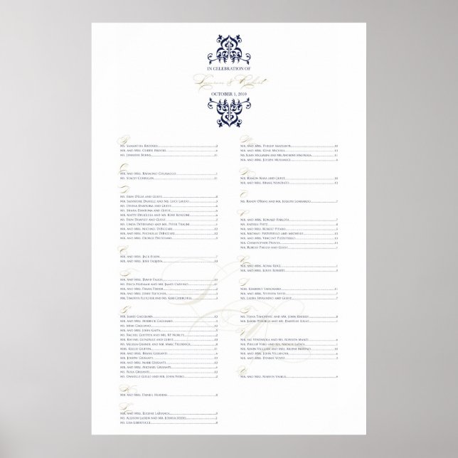 Poster ***RÉSERVÉ*** pour Lauren+Robert (Devant)