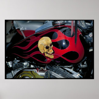 Poster réservoir de carburant personnalisé Dakota du Sud