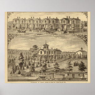 Poster Résidence de Jehu P Smith, Sewickley