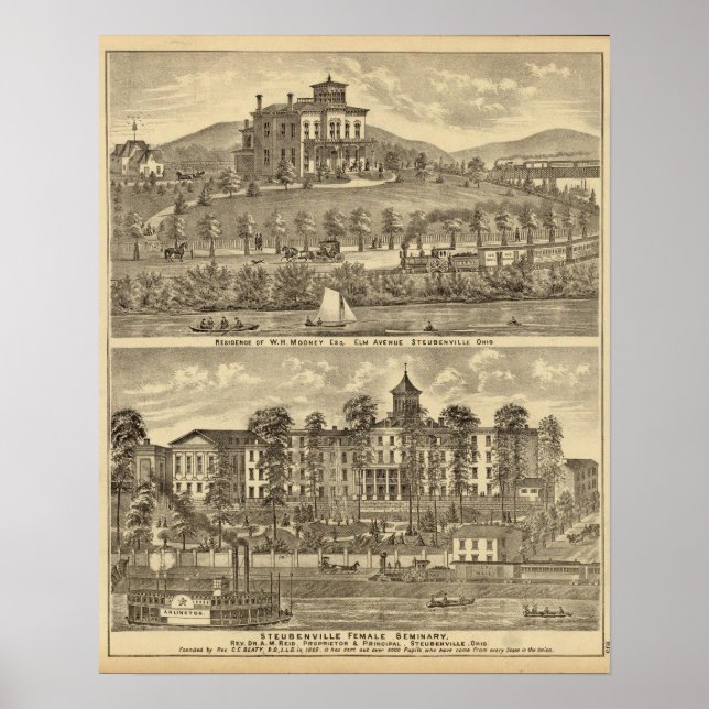 Poster Résidence de WH Mooney (Devant)