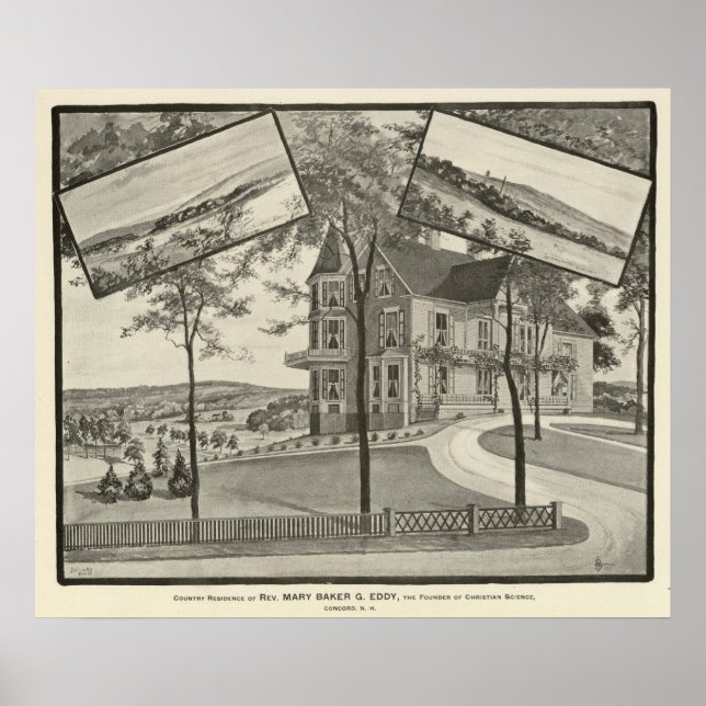 Poster Résidence Mary Baker Eddy (Devant)