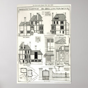 Poster Résidence Sunnycote, Hampstead de bijou,