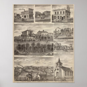 Poster Résidences, entreprises et Ville d'Eyota