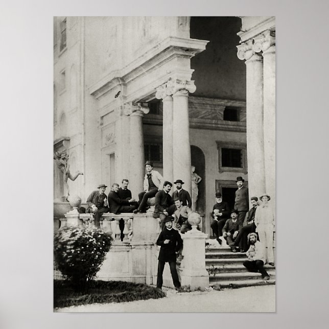 Poster Résidents de Villa Medici à Rome (Devant)