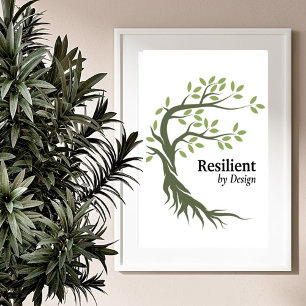 Poster RÉSILIANT PAR MOtivation DE DESIGN