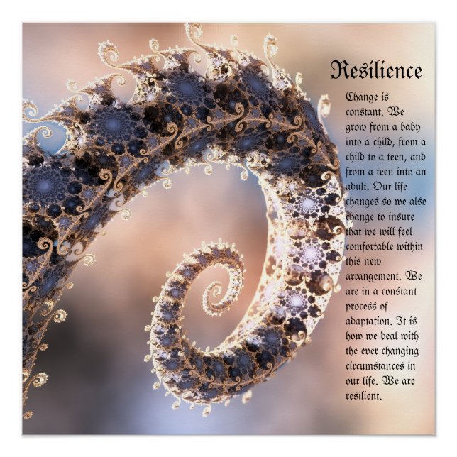 Poster Résilience (Devant)