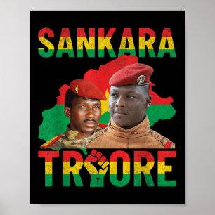 Poster Résistance Afrique Thomas Sankara Burkina Faso Ibr
