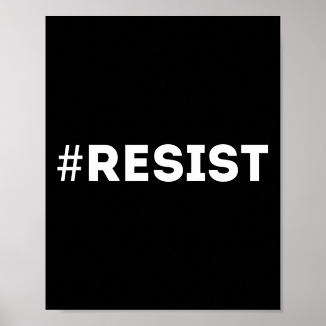 Poster Résister (Devant)