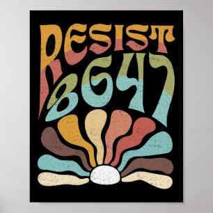 Poster Résister subtilement 8647 Trump Résister Trump Pro