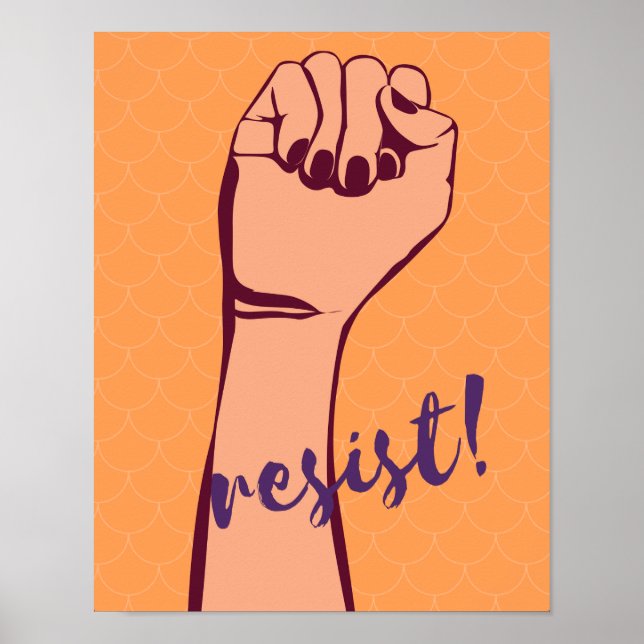 Poster Résistez ! (Devant)