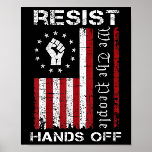 Poster Résistez Aux Manifestations Contre La Sécurité Soc