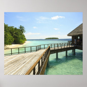 Poster Résort de l'île Bandos, Atoll North Male, Les 2