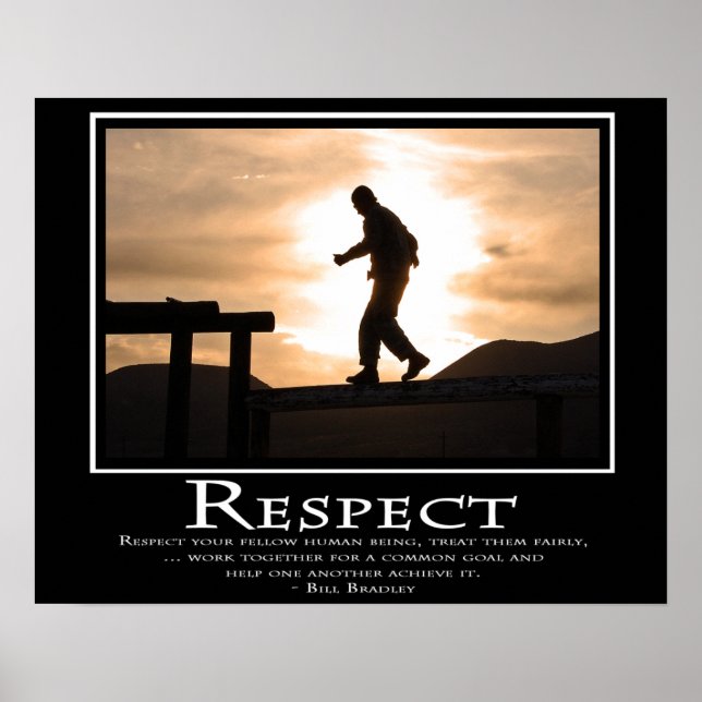 Poster Respect (Devant)