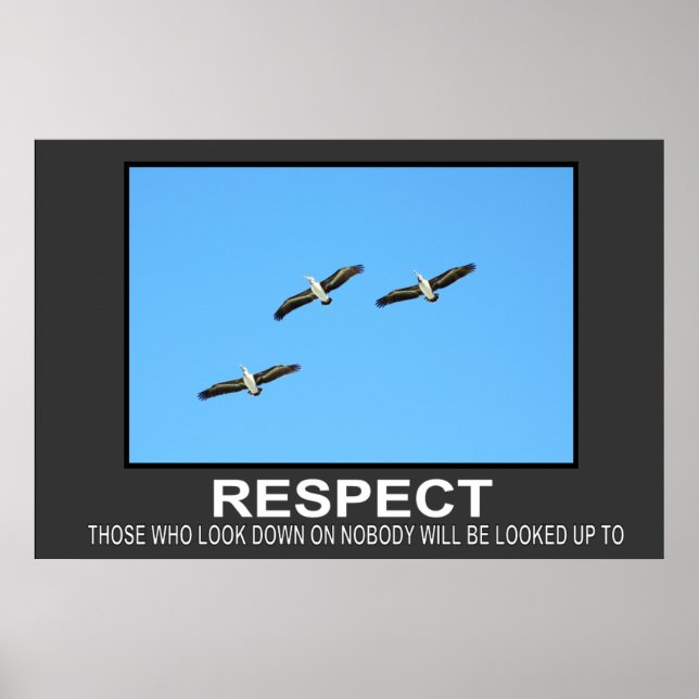 Poster Respect (Devant)