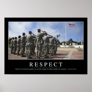 Poster Respect : Citation Inspirationnelle 2