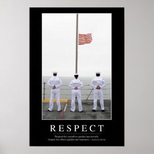 Poster Respect : Citation inspirée 1