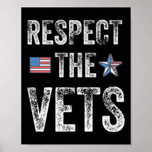 Poster Respectez Les Vets