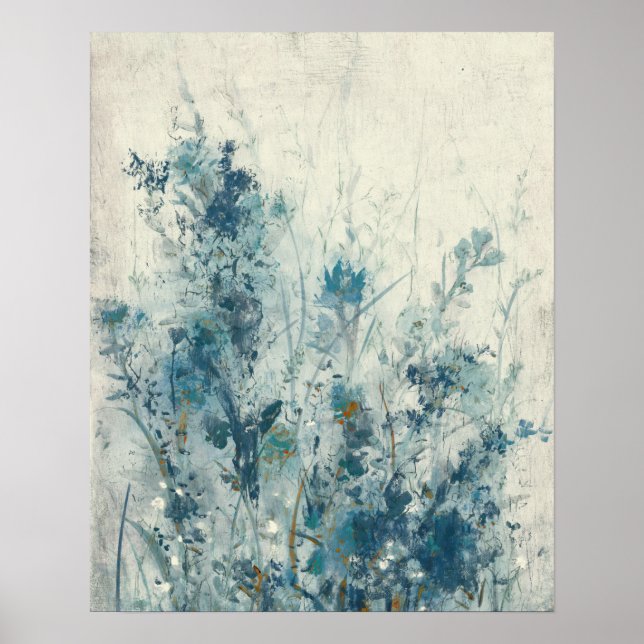 Poster Ressort bleu (Devant)