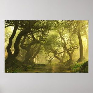 Poster Ressort de crique d'auvent