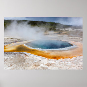 Poster Ressorts en Yellowstone