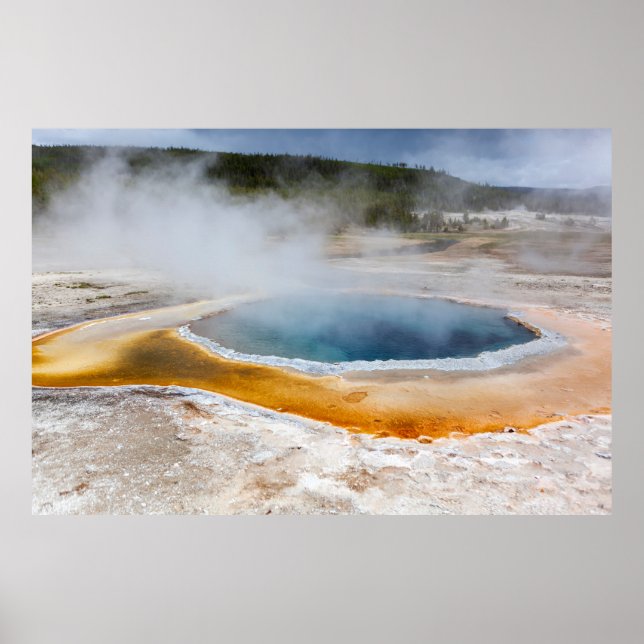 Poster Ressorts en Yellowstone (Devant)