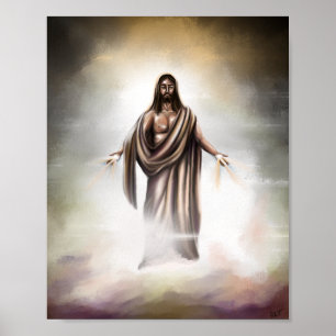 Poster Ressuscité Christ Print