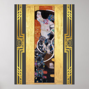 Poster Restauration de Klimt Judith Salome Art Nouveau Dé