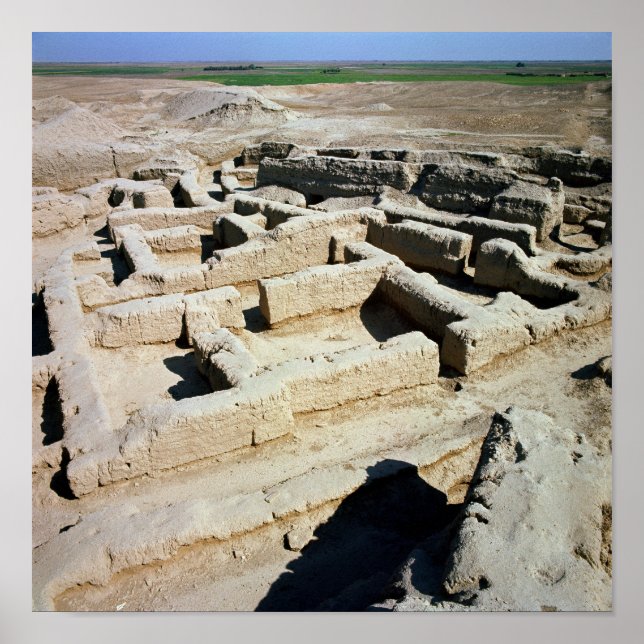 Poster Restes de maisons (Devant)