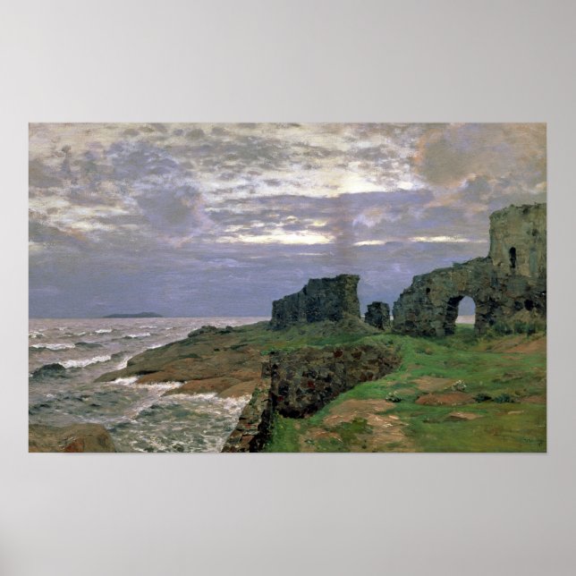 Poster Restes des jours d'antan, Twilight, Finlande, 1897 (Devant)