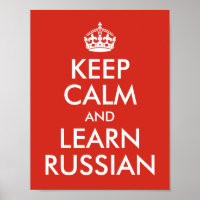 Restez calme et apprenez le russe