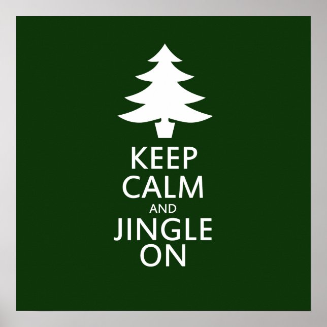 Poster Restez calme et Jingle (Devant)