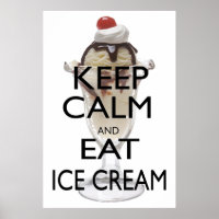 Restez calme et mangez de la glace