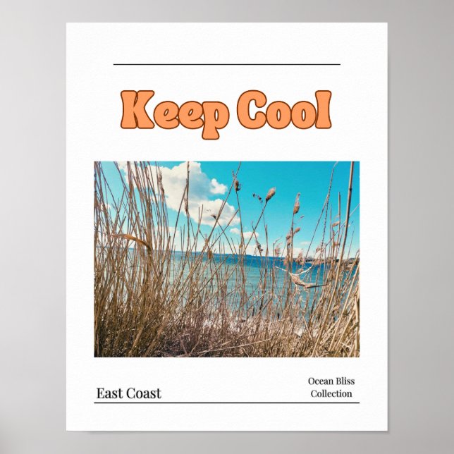 Poster Restez Cool (Devant)