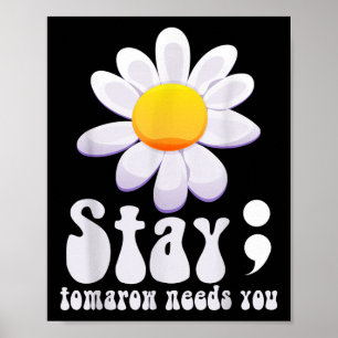 Poster Restez demain Besoin de vous Sensibilisation à la