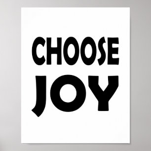 Poster Restez Joyeux   Bonheur inspirant