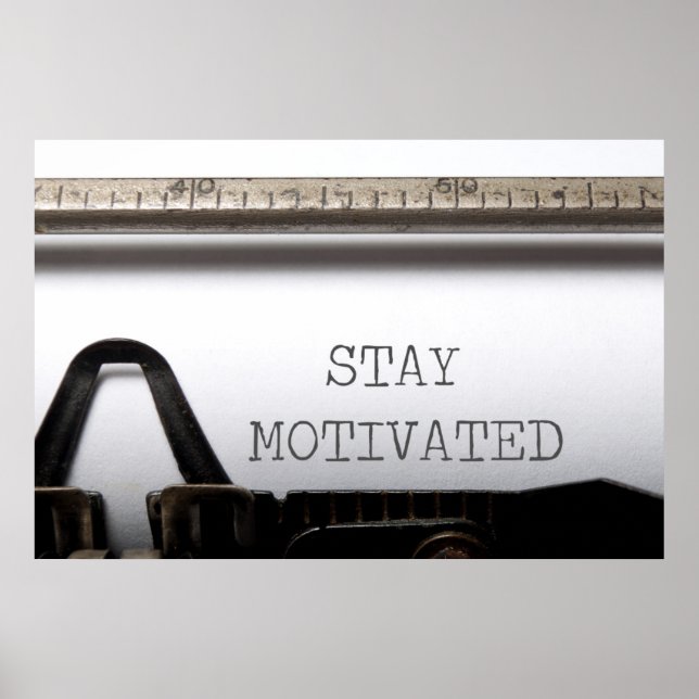 Poster Restez motivé (Devant)