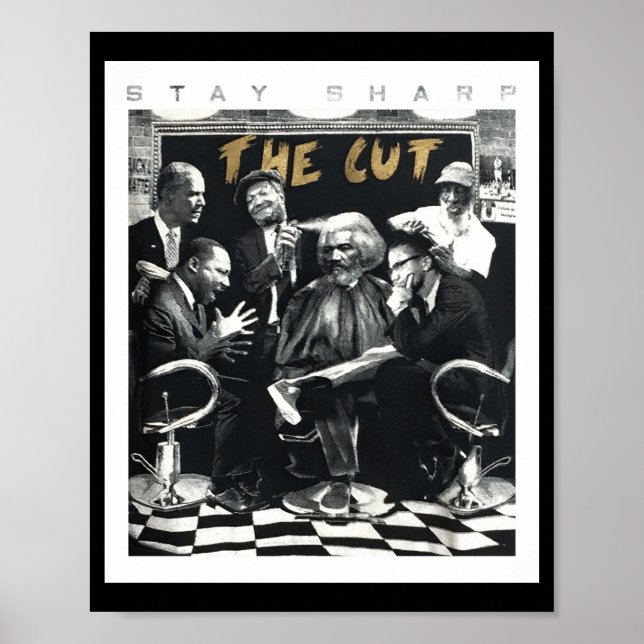 Poster Restez Sharp The Cut African Pride (Devant)