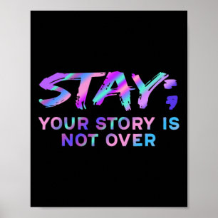 Poster Restez Votre Histoire N'Est Pas Sur La Prévention