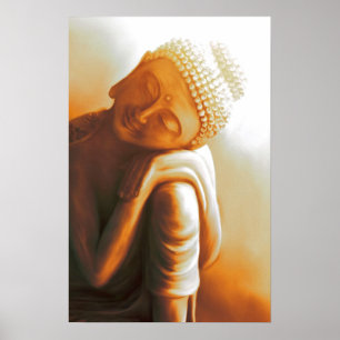 Poster resting Buddha II