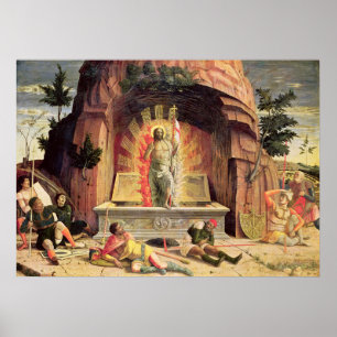 Poster Resurrection (Mantegna, Tours)