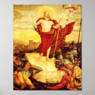 Poster Resurrection Of Christ By Lucas Cranach