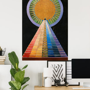 Poster Retable, Groupe X, No.1 par Hilma af Klint