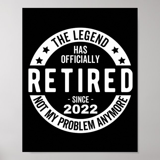 Poster Retired 2022 (Devant)