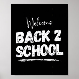 Poster Retour À L'École