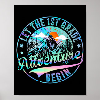Poster Retour à l'école, que l'aventure de 1re année comm