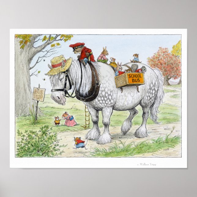 Poster Retour à l'impression scolaire (Devant)