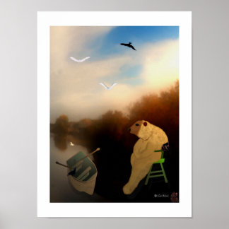 Poster Retour à Nature Le design créatif de LeeMarie Post