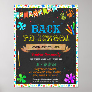 Poster Retour au modèle de l'événement scolaire