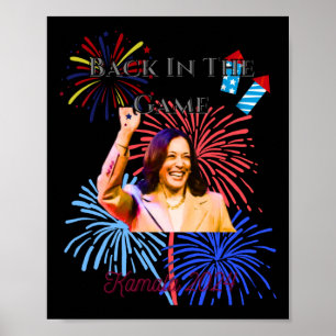 Poster Retour Dans Le Jeu Kamala 2024