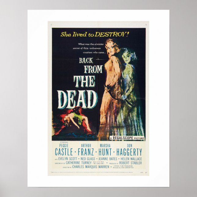 Poster Retour des morts (rare) (Devant)